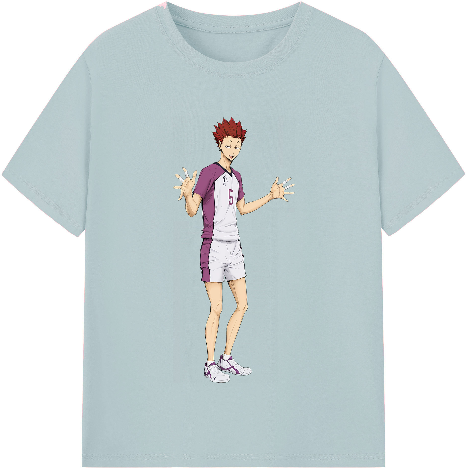 （画像用） ハイキュー!! Haikyu!! 綿100％半袖Tシャツ（フロントプリント）
